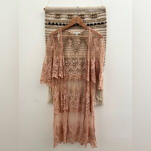 American Eagle Outfitters Sheer Lace Cover-Up